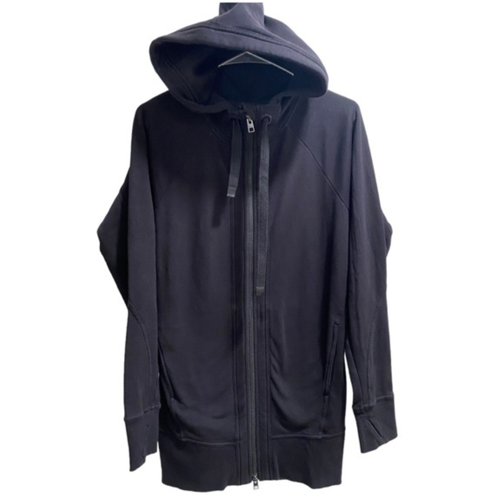 Women’s‎ Athleta Black Triumph Full Zip Hoodie Jacket size XS EUC!!
